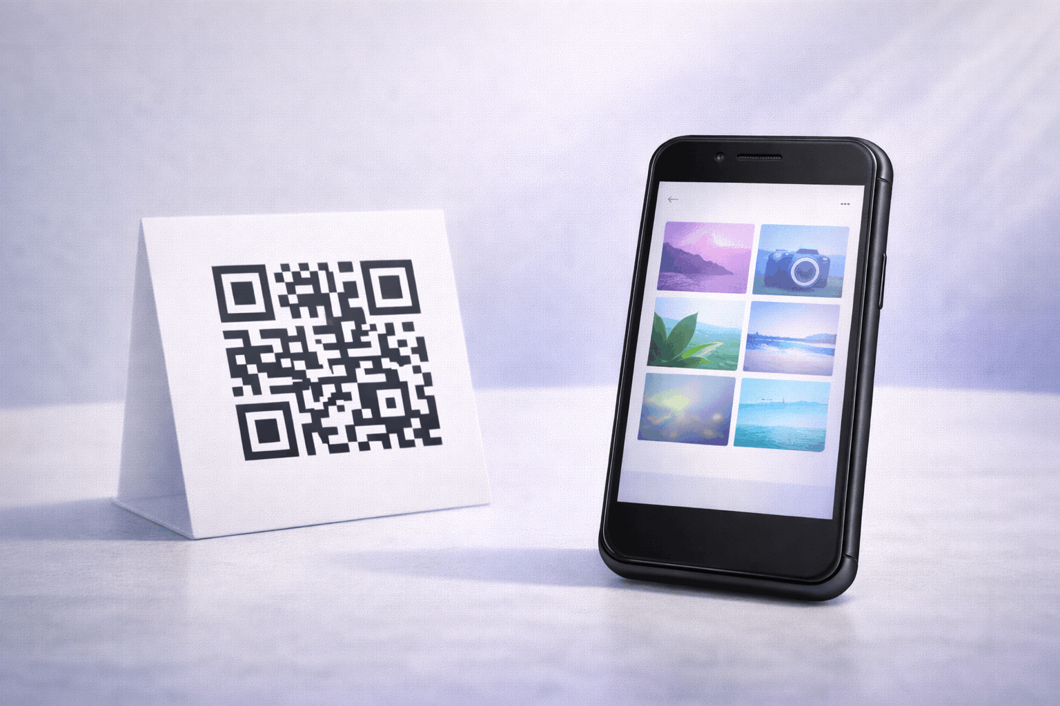 How to create an image QR code for sharing photos and visuals instantly