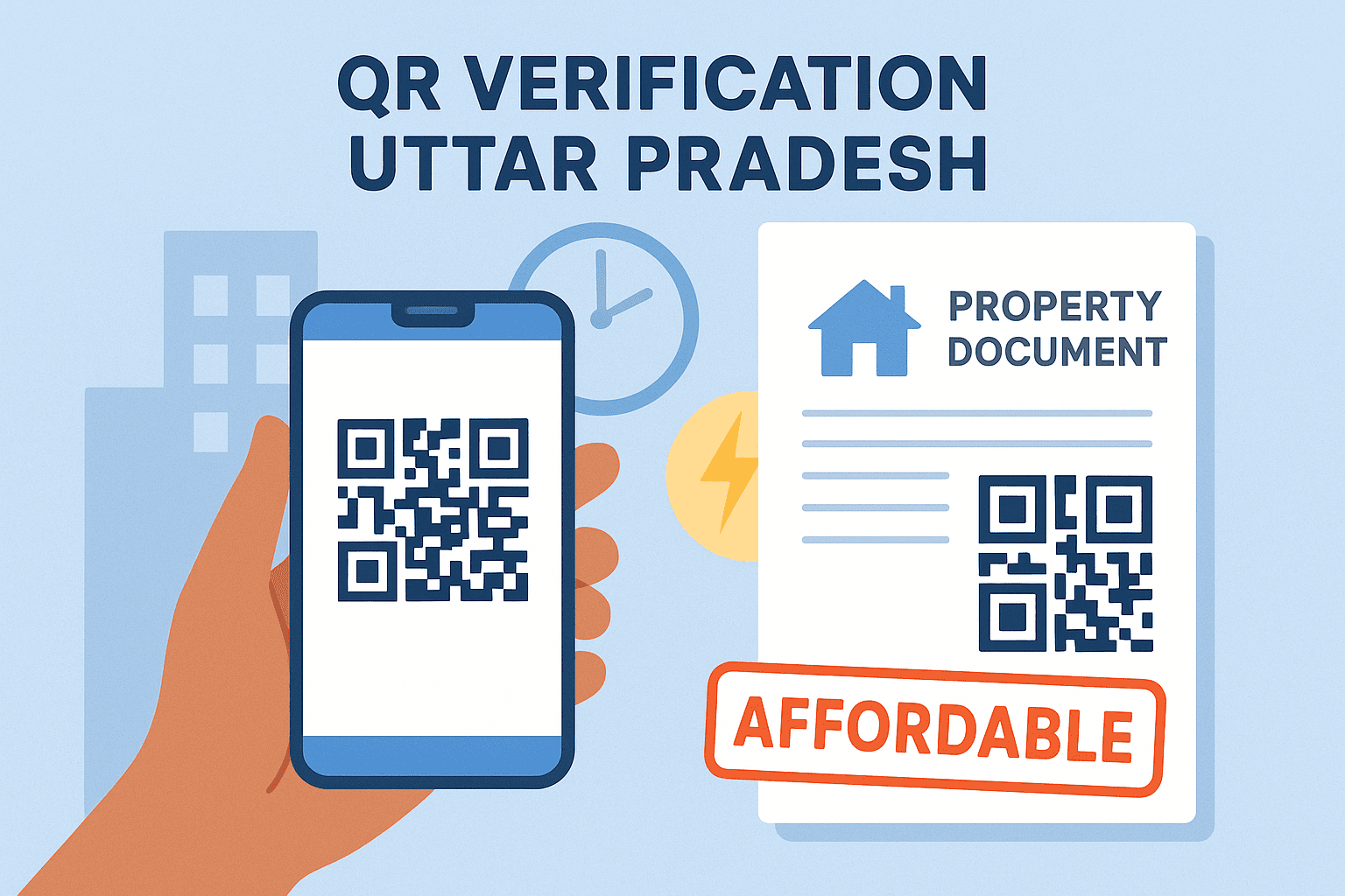 Digitizing Property in Uttar Pradesh: QR Verification + Affordable Rent Agreements by 2026