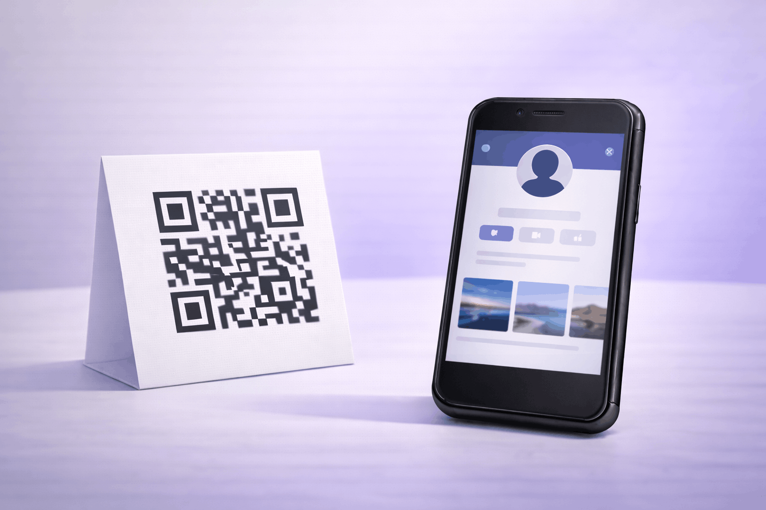 How to create a Facebook QR code for sharing pages and profiles