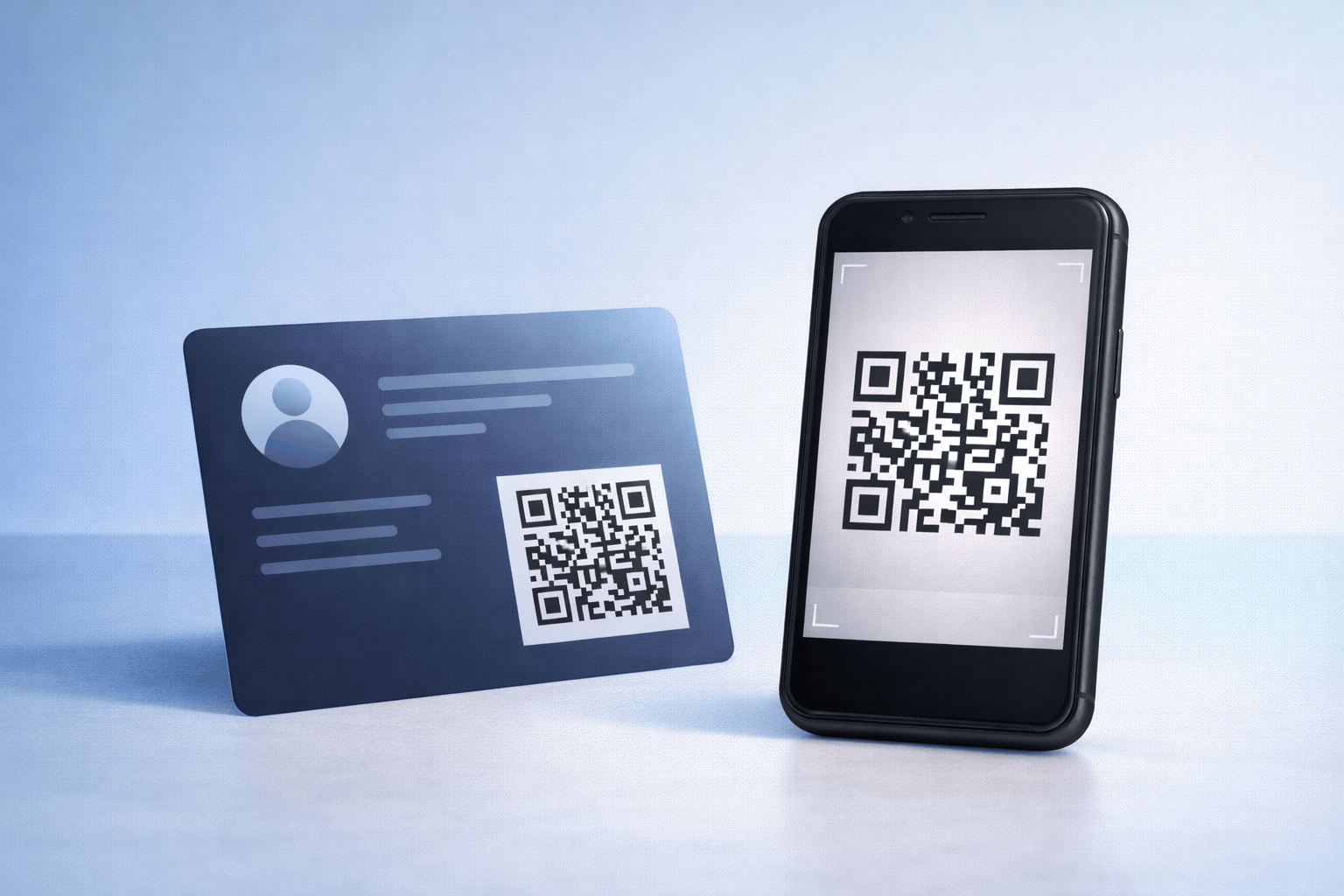 How to create a vCard QR code for sharing contact details digitally