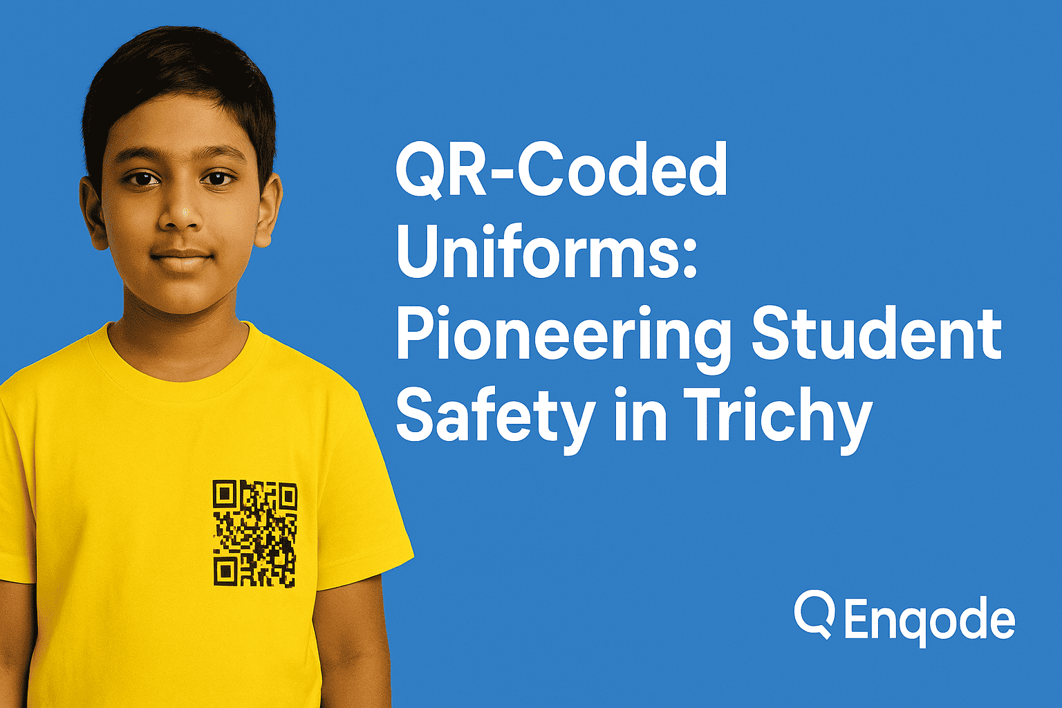 Trichy School Becomes First in Tamil Nadu to Introduce QR-Coded Uniforms for Student Safety
